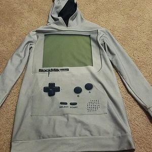 Grey Gamer Slouchie Black Milk M